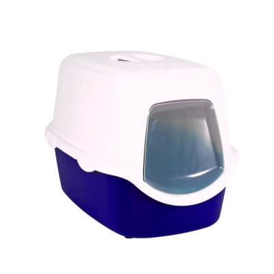 Trixie Vico Easy Clean Cat Litter Tray Blue